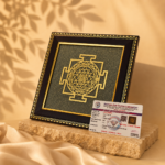 Shree Yantra on Raw Pyrite Frame - Image 3