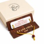 Durga Chalisa Wooden Book