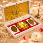 Shri Radha Krishna Charan Paduka Box - Image 2