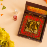 Shri Laxmi Ganesh Charan Paduka Box - Image 3