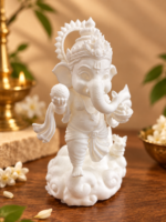 Shrifal Ganesh Ji Idol | Premium Ganpati Idol for Home, Office & Temple | Decorative Hindu God Statue | Spiritual Gift for Festivals & Housewarming - Image 3