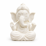 Shrifal Kids Idol DIY Painting & Coloring Kit | Ganpati ji Figurines with 6 Paint Colors & Brush