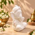 Shrifal Kids Idol DIY Painting & Coloring Kit | Ganpati ji Figurines with 6 Paint Colors & Brush - Image 5