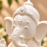 Shrifal Kids Idol DIY Painting & Coloring Kit | Ganpati ji Figurines with 6 Paint Colors & Brush - Image 2
