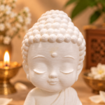 Shrifal Kids Idol DIY Painting & Coloring Kit | Buddha ji Figurines with Paint Colors & Brush - Image 3